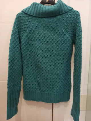 Jersey talla S color verde azulado