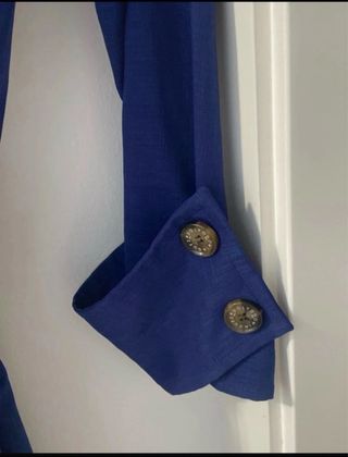 Vestido Adolfo Domínguez azul talla S