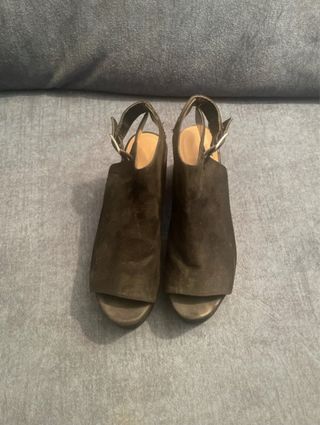 Botines Pull&Bear negros plataforma