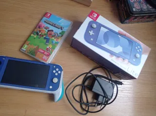 Nintendo Switch Lite Blu/Viola + Minecraft