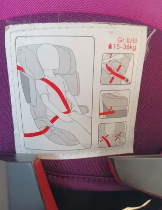 Silla Cybex Grupo II-III con Isofix