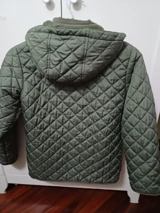 Trenca Gocco verde talla 9-10