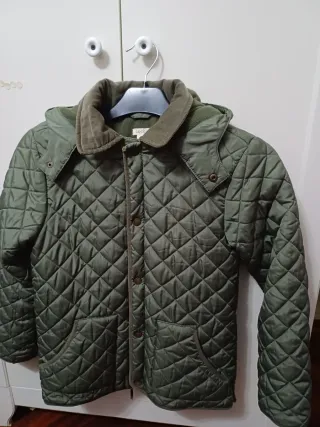 Trenca Gocco verde talla 9-10