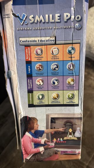 Consola VTech Smile Pro Rosa/Plata