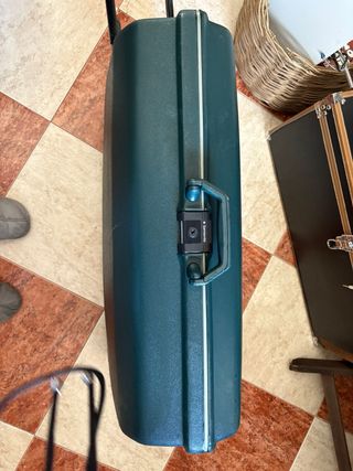 Maleta de viaje Samsonite verde azulado