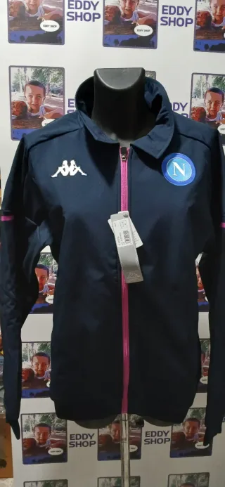 SSC Napoli Giubbotto Ufficiale Kappa Blu