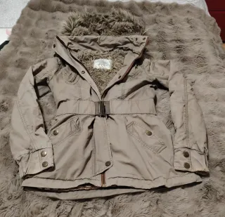 Parka Bershka Beige Talla M