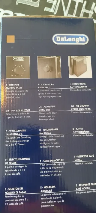 Molinillo de café DeLonghi