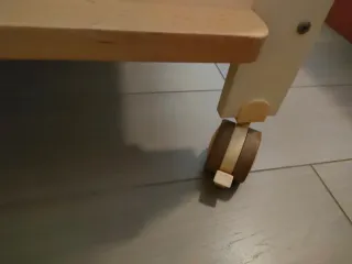 Cuna de madera con ruedas de la marca MICUNA