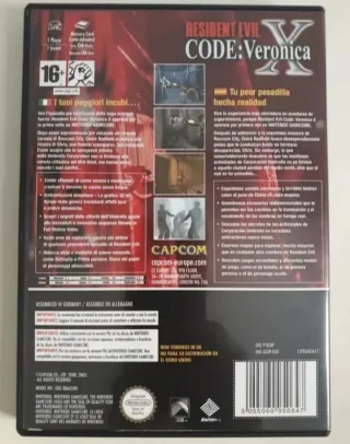 Resident Evil Code Veronica 🇪🇸 GameCube