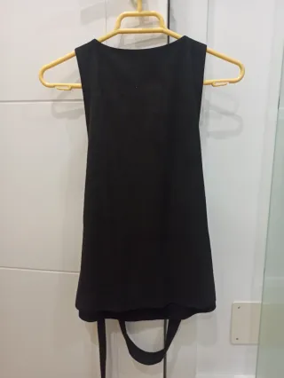 Top Zara Negro Talla XS