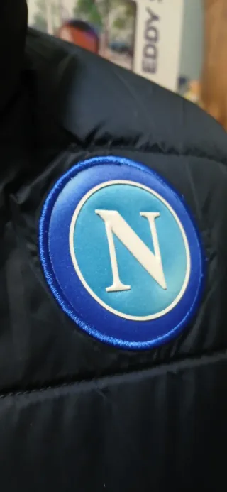 Piumino SSC Napoli Ufficiale Kappa Blu/Rosa
