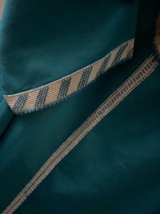 Kandora Marroquí Azul Turquesa