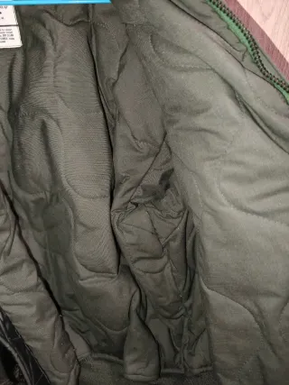 Chaqueta Alpha Industries CWU-45/P Verde Militar