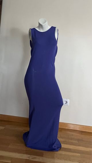 Vestido Zara escote Drapeado nuevo
