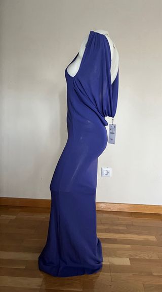 Vestido Zara escote Drapeado nuevo
