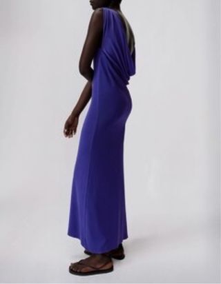 Vestido Zara escote Drapeado nuevo