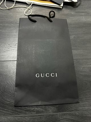 Borsa di carta Gucci nera