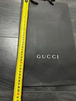 Borsa di carta Gucci nera