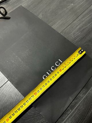 Borsa di carta Gucci nera