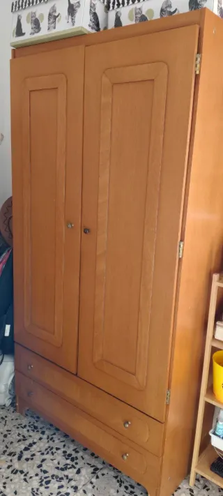 Armario, mesita y cabezal a conjunto