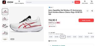 Asics Gel Nimbus 25 Aniversario  runnig