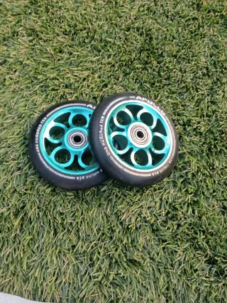 Ruedas Apollo Patinete Scooter Azul Claro