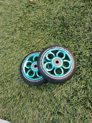 Ruedas Apollo Patinete Scooter Azul Claro
