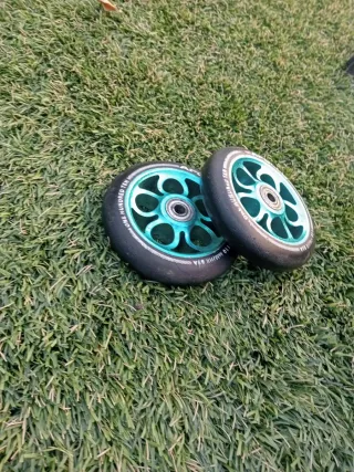 Ruedas Apollo Patinete Scooter Azul Claro