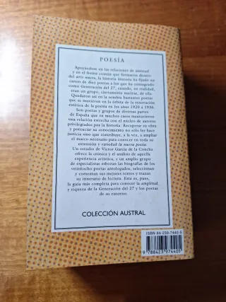 Antologia de Los Poetas Del 27