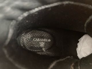 Botines Caramelo Negros T. 39