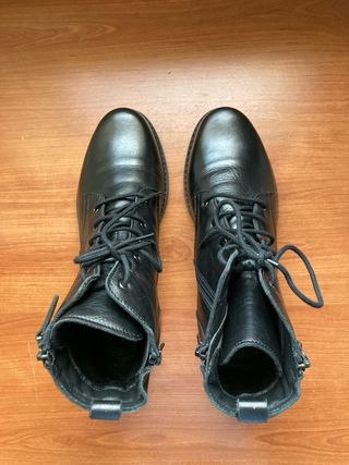 Botines Caramelo Negros T. 39