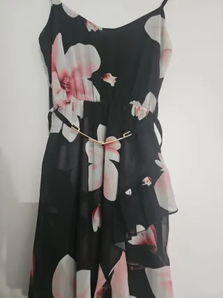 VESTIDO FLORAL TALLA S