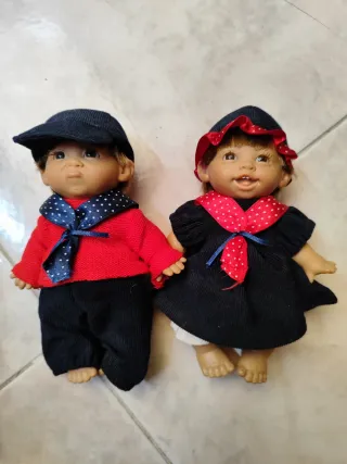 Coppia di bambole Paola Reina