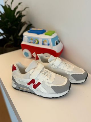 Deportivos niño New model Rojo/Blanco