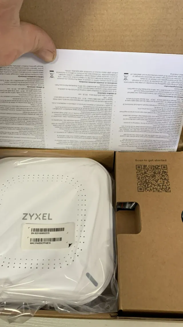 Punto de Acceso WiFi 6 Zyxel AX1800