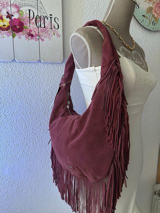 Bolso de piel Brownie