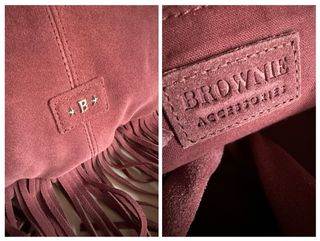 Bolso de piel Brownie