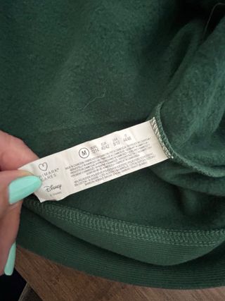 Sudadera Disney Mickey Mouse Talla M Verde