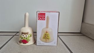 Campanella Galileo Edizione Gufo Campana ceramica