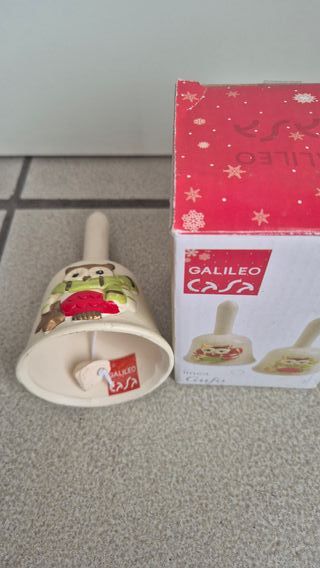 Campanella Galileo Edizione Gufo Campana ceramica