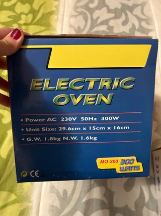 Mini horno eléctrico MO-300