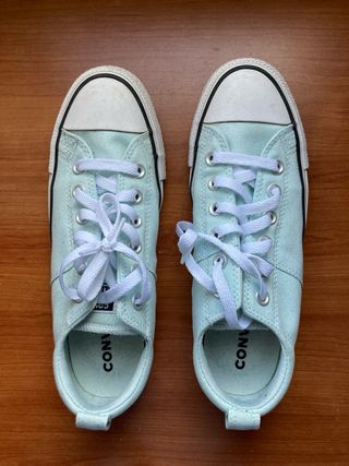 Converse verde agua T.39.5
