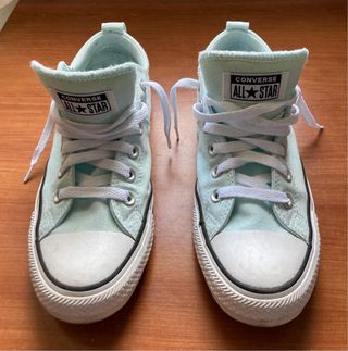 Converse verde agua T.39.5