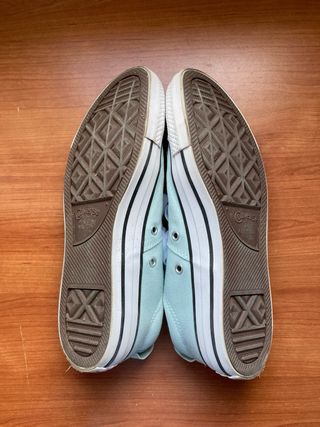 Converse verde agua T.39.5