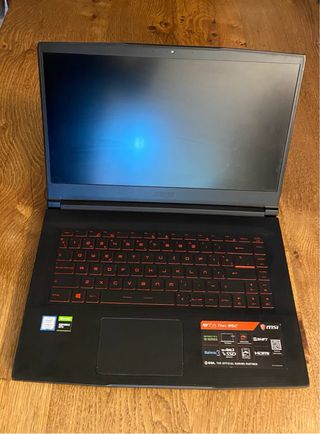 MSI GF63 Thin 9SC Portátil Negro