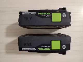 Baterías Festool  pack de 2- 18V 4.0 Ah