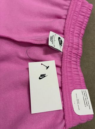 Shorts rosas Phoenix fleece de Nike talla S