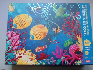 Puzzle 220 piezas Libro + Puzle 6+