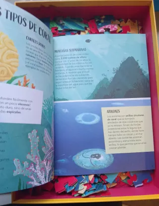 Puzzle 220 piezas Libro + Puzle 6+